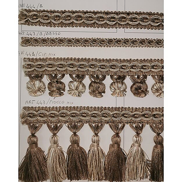 Passamanerie decorative della collezione